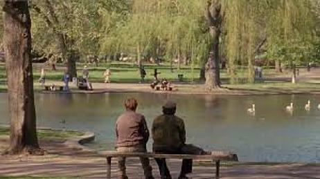 Good Will Hunting:scene at Boston Lake Park-Image Courtsey Miramax