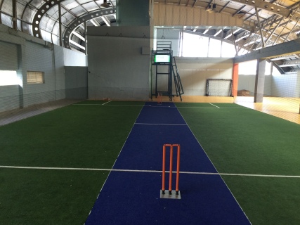 Main view of box cricket field