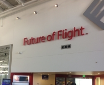 Lobby of Future of Flight, Seattle